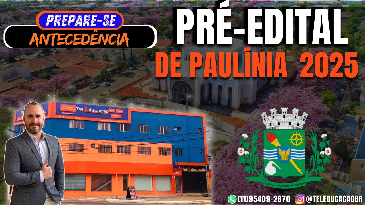 Pré-Edital de Paulínea 2025